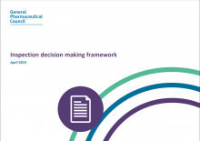 Inspection decision making framework