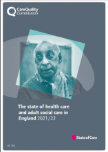 The state of health care and adult social care in England 2021/22