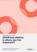 Childhood obesity: is where you live important?