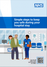 Simple steps to keep you safe during your hospital stay leaflet