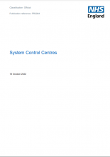 System Control Centres