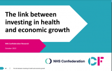 The link between investing in health and economic growth