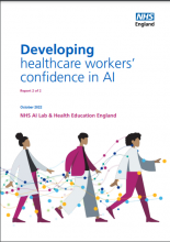 Developing healthcare workers’ confidence in AI