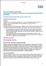 Clinical Commissioning Policy Rituximab for idiopathic membranous nephropathy (Adults) (2012) [201005P]