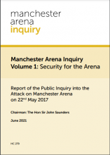 Manchester Arena Inquiry Volume 1: Security for the Arena: Report of the Public Inquiry into the Attack on Manchester Arena on 22nd May 2017