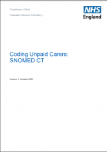 Coding Unpaid Carers: SNOMED CT