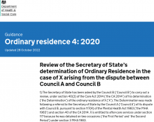 Guidance Ordinary residence 4: 2020
