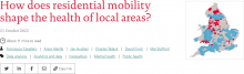 How Does Residential Mobility Shape The Health Of Local Areas