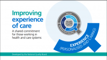 Improving experience of care: A shared commitment for those working in health and care systems
