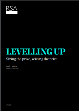 Levelling up: Sizing the prize, seizing the prize