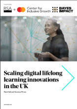Scaling digital lifelong learning innovations in the UK