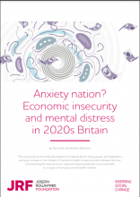 Anxiety nation? Economic insecurity and mental distress in 2020s Britain