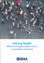 Valuing health: Why prioritising population health is essential to prosperity