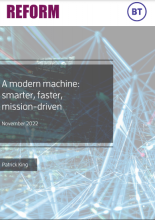 A modern machine: smarter, faster, mission-driven