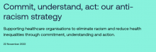 Commit, understand, act: our anti-racism strategy