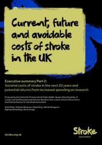 Current, future and avoidable costs of stroke in the UK