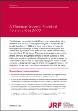 Summary: A Minimum Income Standard for the UK in 2022