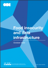 Food insecurity and data infrastructure