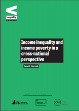 Income inequality and income poverty in a cross-national perspective