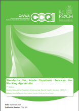 Standards for Acute Inpatient Services for Working Age Adults 7th Edition