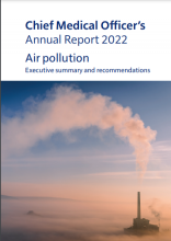 Chief Medical Officer’s Annual Report 2022: Air pollution: Executive summary and recommendations