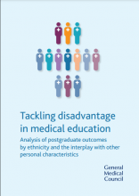 Tackling disadvantage in medical education: Analysis of postgraduate outcomes by ethnicity and the interplay with other personal characteristics