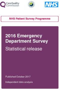 2016 Emergency Department Survey Statistical release