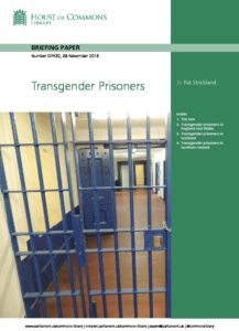 Transgender Prisoners: (Briefing paper CBP-7420)