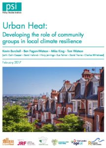 Urban Heat: Developing the role of community groups in local climate resilience 