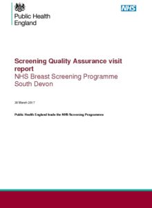 Screening Quality Assurance visit report: NHS Breast Screening Programme South Devon