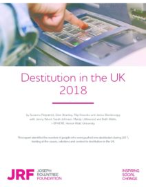 Destitution in the UK 2018