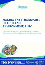 Transport, Health and Environment Pan-European Programme and the Sustainable Development Goal