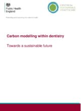 Carbon modelling within dentistry: towards a sustainable future