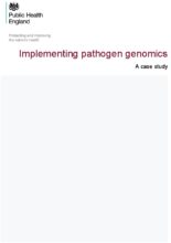Implementing pathogen genomics: a case study