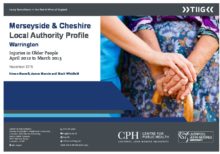 Merseyside and Cheshire Local Authority Profile – Warrington: Injuries in Older People April 2012 to March 2015