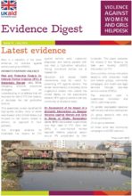 Violence against women and girls: Evidence digest July 2018