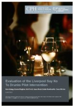 Evaluation of the Liverpool Say No To Drunks Pilot Intervention