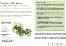 Violence profile: Wigan: Use of NHS data in local violence prevention
