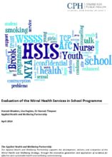 Evaluation of the Wirral Health Services in School Programme