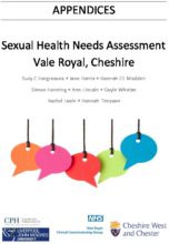 Sexual Health Needs Assessment, Vale Royal:Appendices