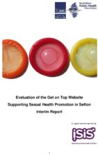 Evaluation of the Get on Top Website Supporting Sexual Health Promotion in Sefton Interim Report