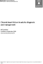 Chronic heart failure in adults: diagnosis and management: NICE guideline [NG106]