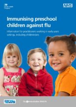 Flu immunisation for early years settings including child minders
