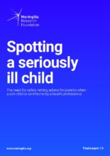 Spotting a seriously ill child The need for safety netting advice for parents when a sick child is sent home by a health professional.