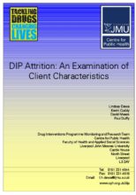 DIP Attrition: An Examination of Client Characteristics