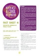 North West Alcohol Information: Fact Sheet 4: Restricted Drinking in Public Places