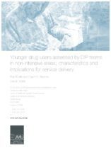 Younger drug users assessed by DIP teams in non-intensive areas; characteristics and implications for service delivery