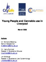 Young People and Cannabis use in Liverpool