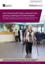How Should Health Policy Respond To The Growing Challenge Of Multimorbidity?