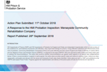 Action Plan Submitted: 11th October 2018: A Response to the HMI Probation Inspection: Merseyside Community Rehabilitation Company